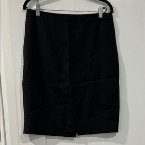 J. Crew Black Pencil Skirt